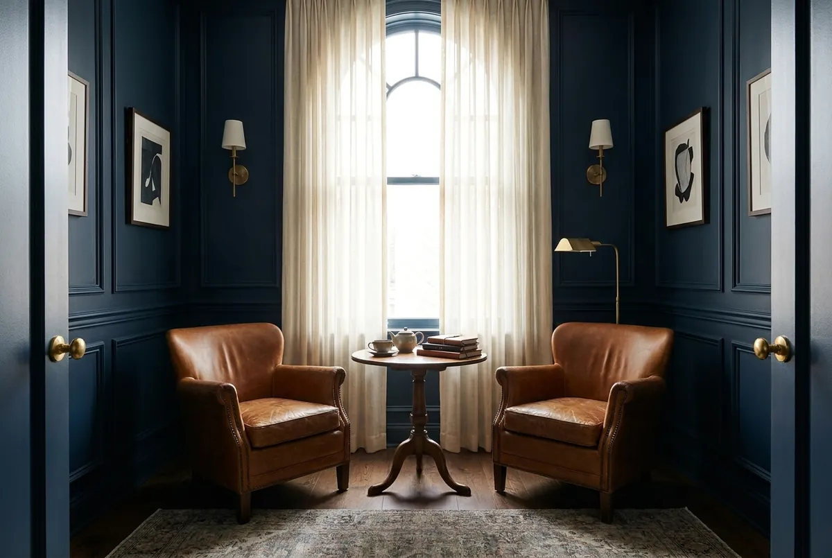 A private consultation room at the firm